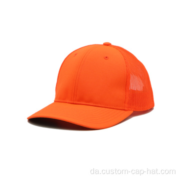 Brugerdefinerede orange trucker caps